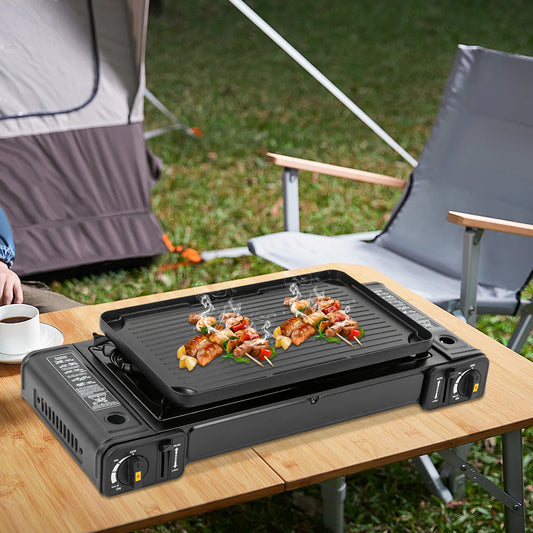 Double Head Barbecue Gas stove