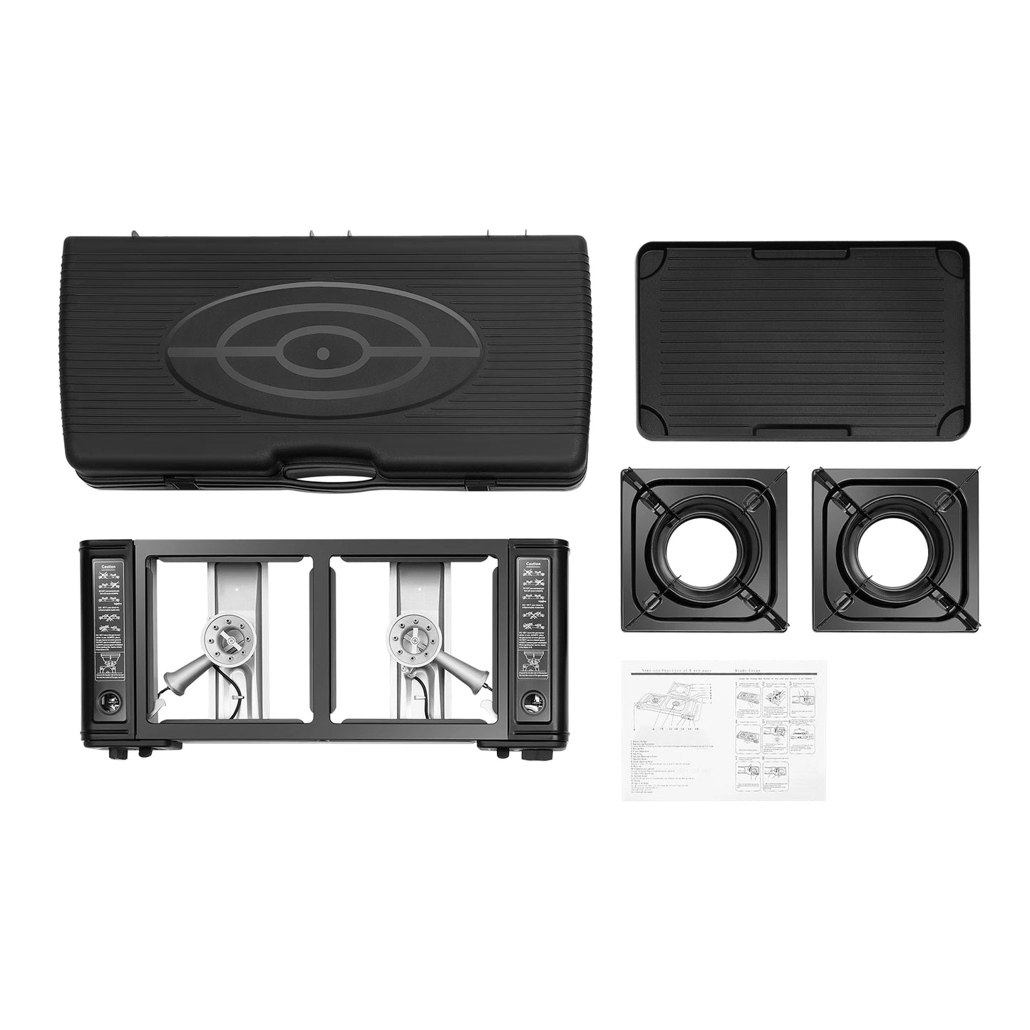 Double Head Barbecue Gas stove