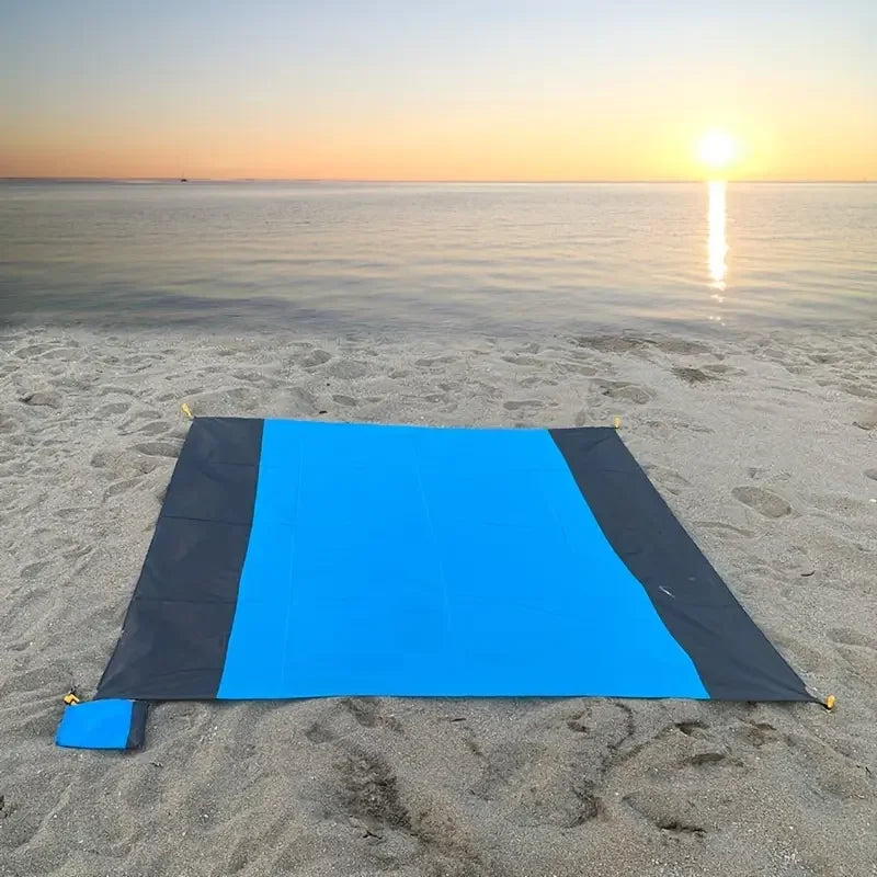 Large Waterproof Blanket, Blue