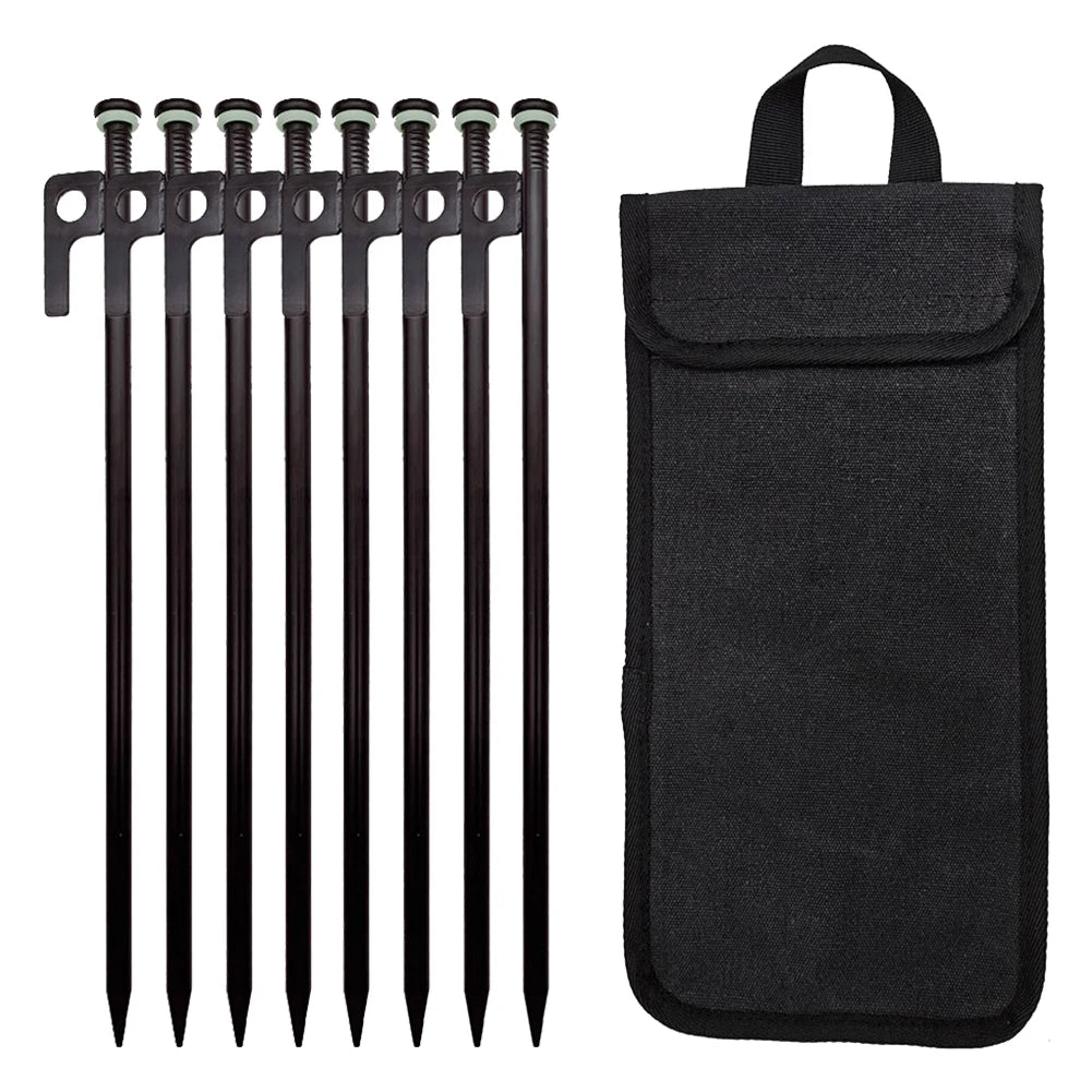 4 & 8 Pcs Forged Steel Ten Stakes