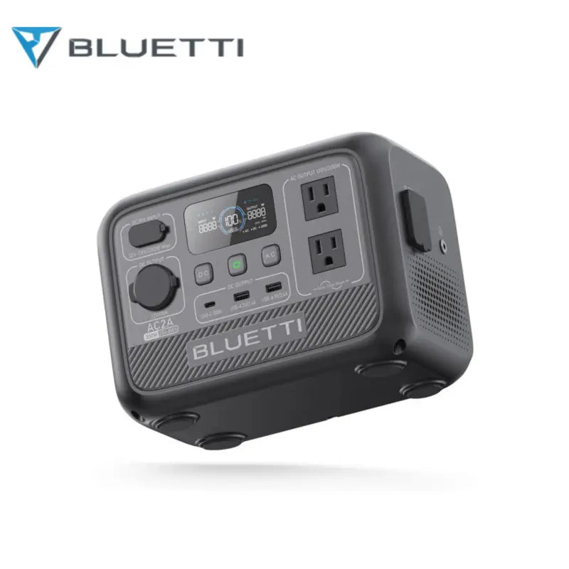 【US PLUG】BLUETTI AC2A Portable Power Station | 300W 204Wh, Recharge from 0-80% in 45 Min