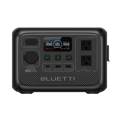 【US PLUG】BLUETTI AC2A Portable Power Station | 300W 204Wh, Recharge from 0-80% in 45 Min