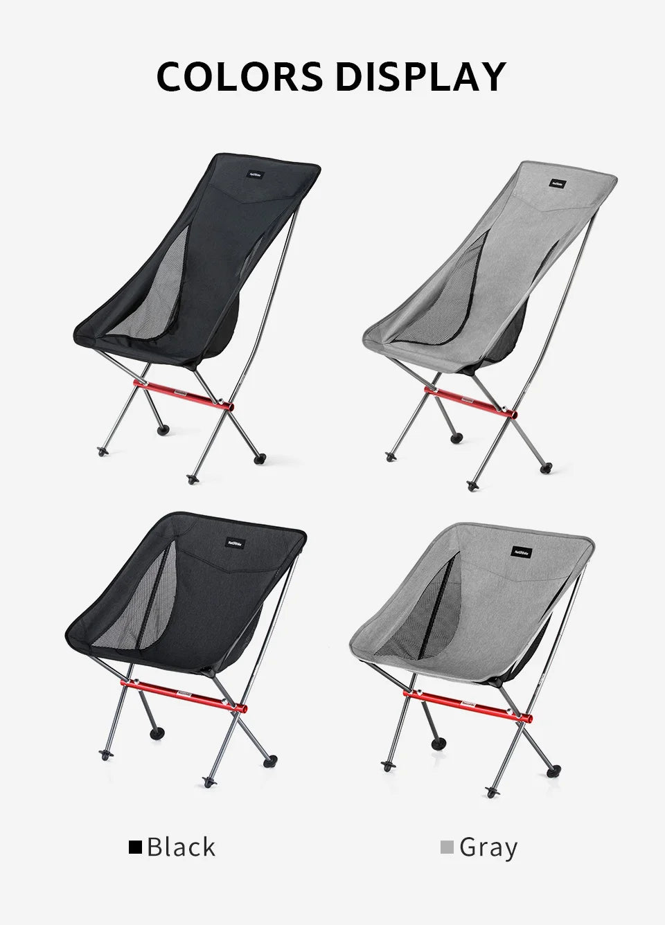 Naturehike Camping Chair Ultralight Folding, 2 styles