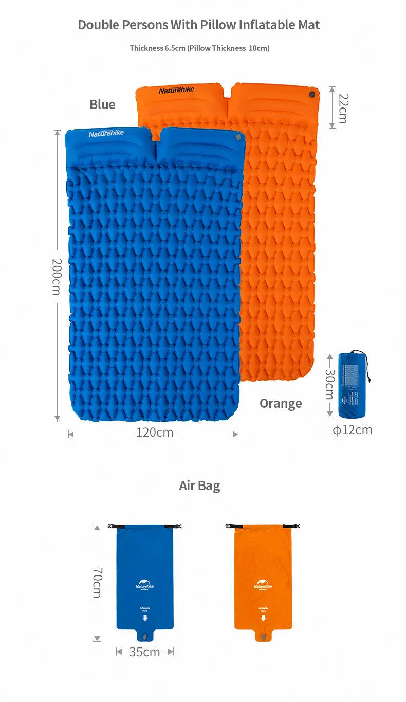 Naturehike Outdoor Camping Mat Ultralight Inflatable mattress
