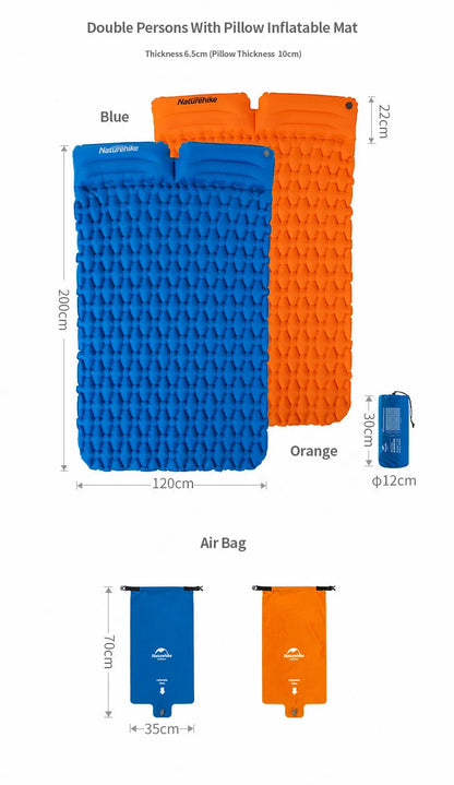 Naturehike Outdoor Camping Mat Ultralight Inflatable mattress