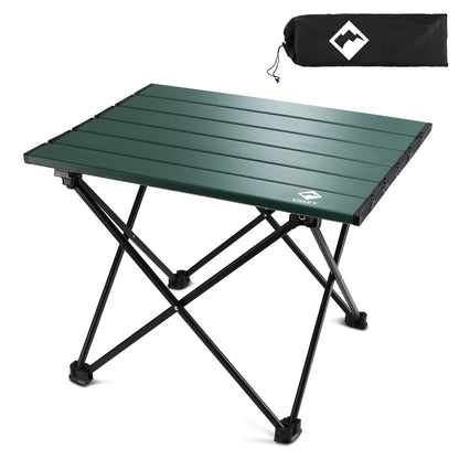 VILLEY Ultralight Aluminum Folding Table with Carry Bag