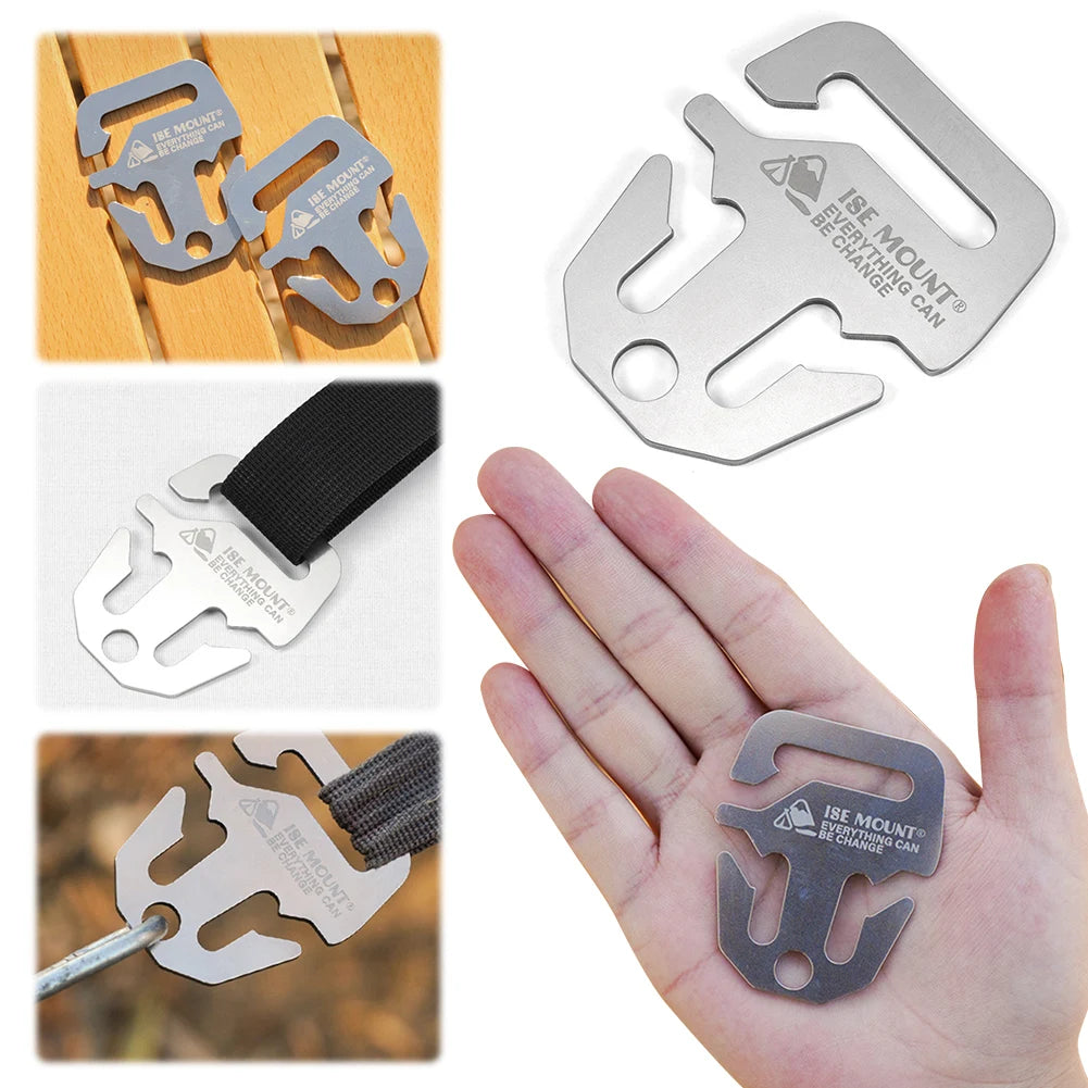 5&10Pcs Camping Tent Cord Rope Fastener
