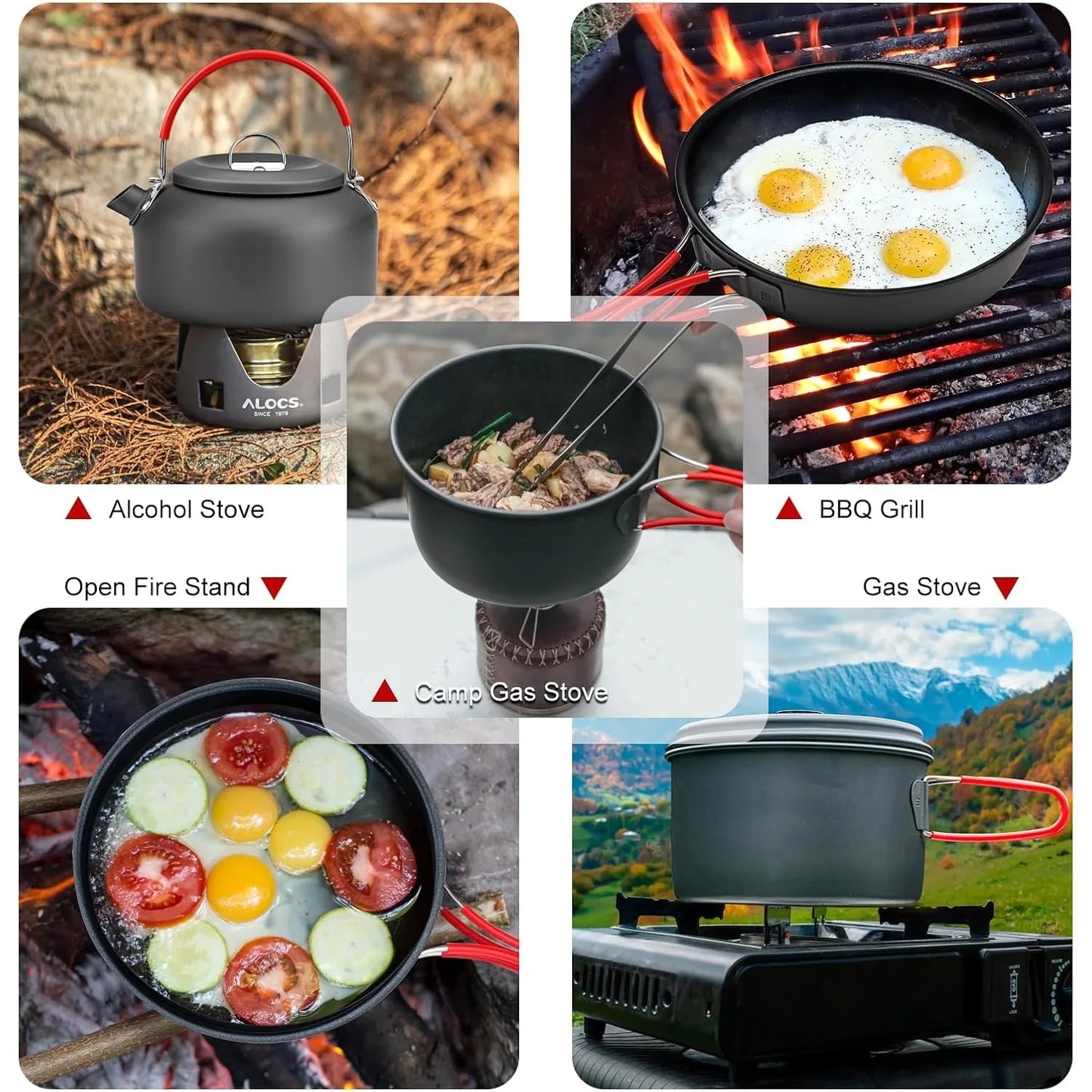 Camping Cookware Set