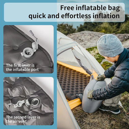 Naturehike R6.5 Air Mattress 10cm Thickened Ultralight Sleeping Pad