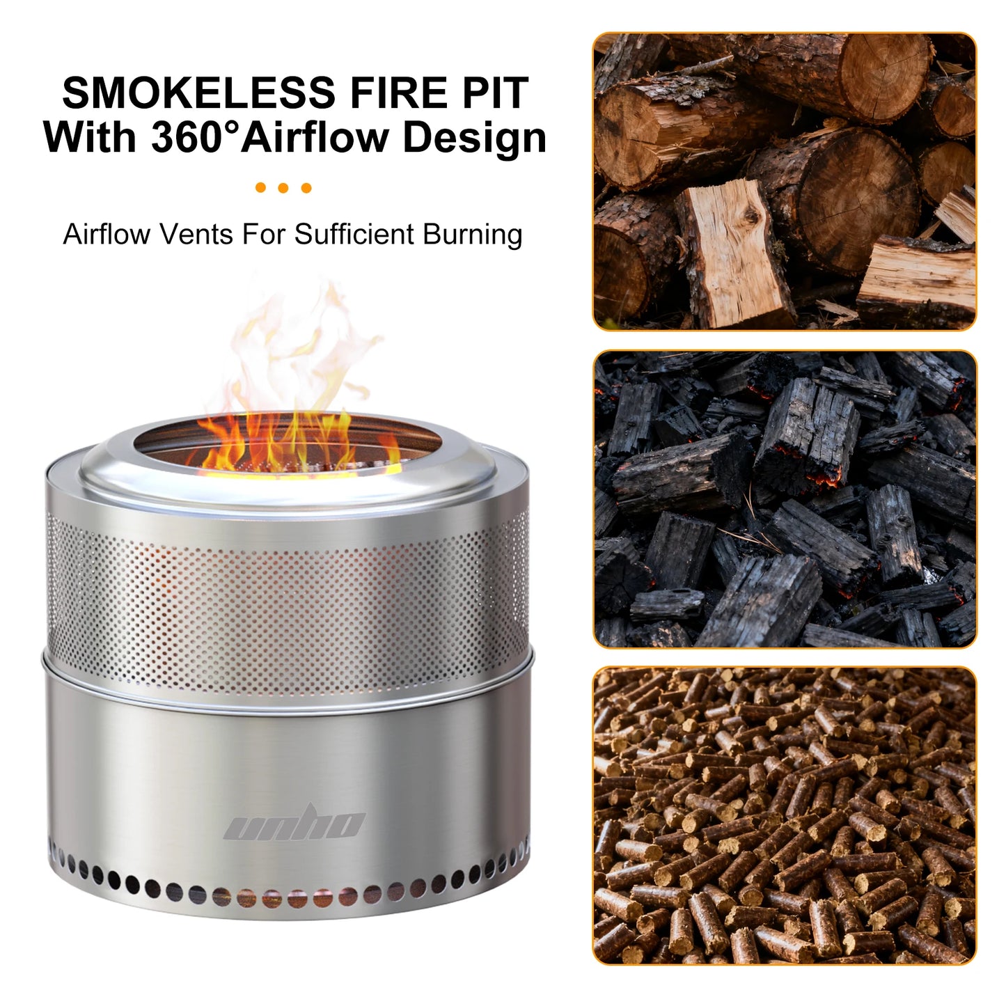 Outdoor Camping Firewood Burner Stove