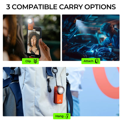 Wurkkos: USB Rechargeable Pocket Flashlight with Magnet