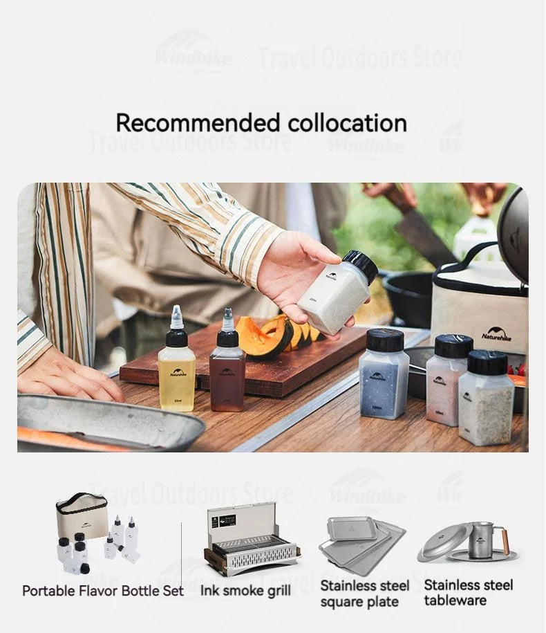 Naturehike Outdoor BBQ Picnic 8- or 6-Piece Set