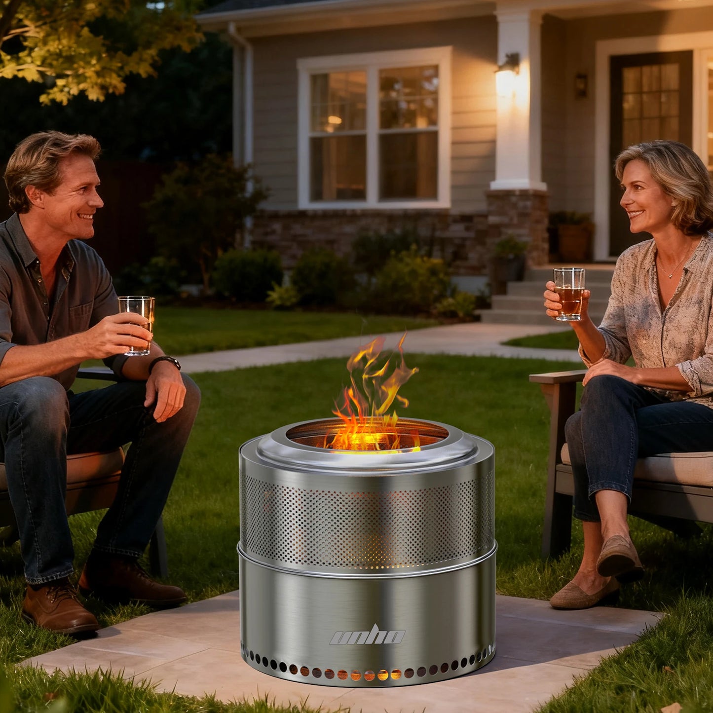 Outdoor Camping Firewood Burner Stove