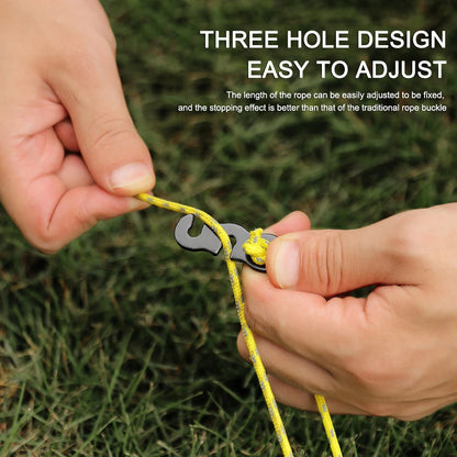 10pcs Cord Rope Buckle