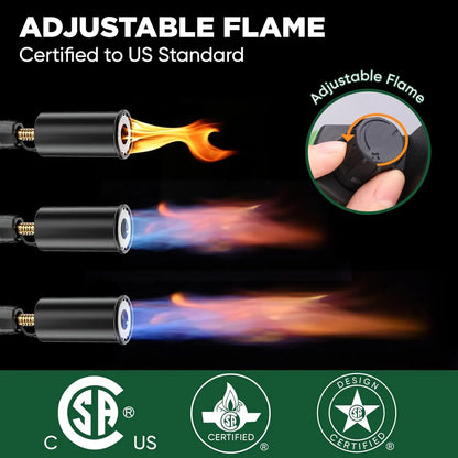 Powerful Propane Torch, Campfire Starter - Tank Not Included