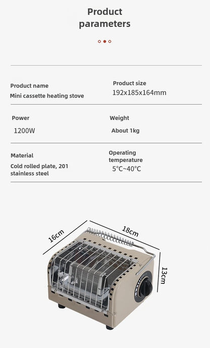 Outdoor Mini Heating Gas Stove