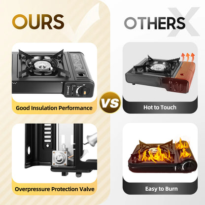 Double Head Barbecue Gas stove