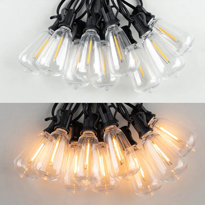 LED String Lights, USB Recharger, 8 Light Modes w/ Remote Control