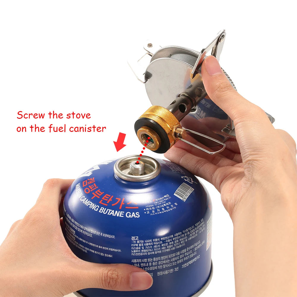 3500W Ultralight Portable Outdoor Camping Gas Stove