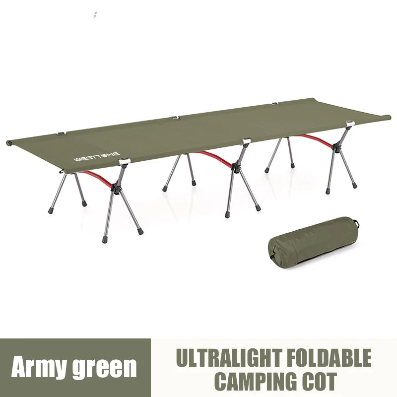 WESTTUNE Ultralight Aluminum Alloy Sleeping Cot