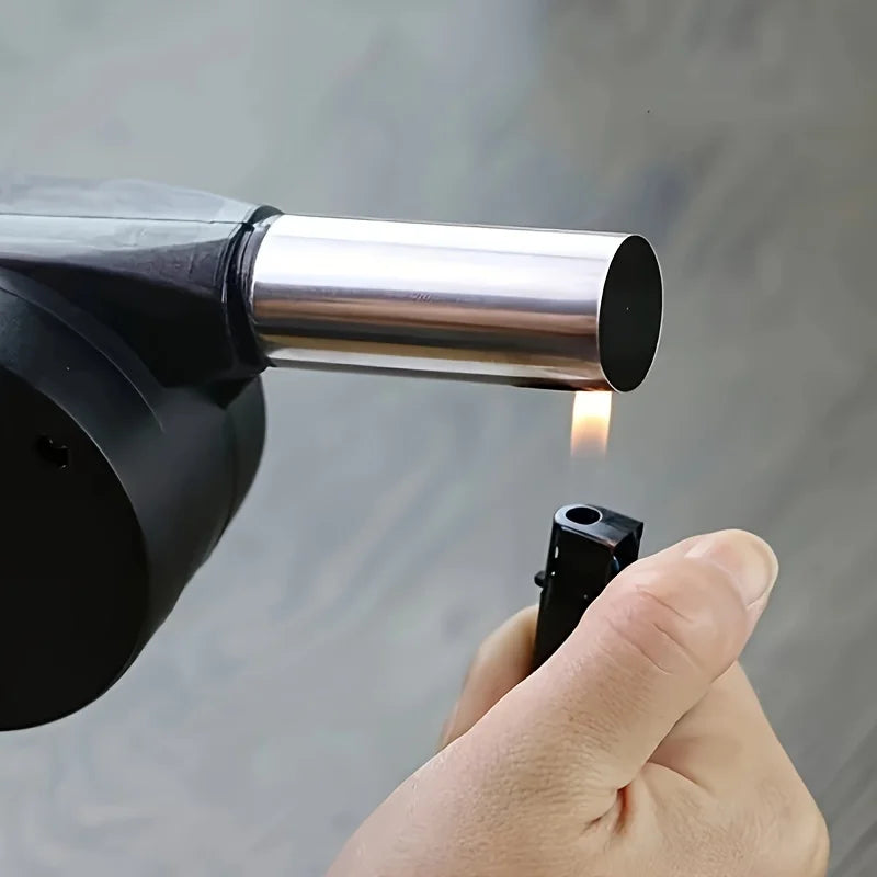 Portable Handheld, Manual Grill Fan Tool