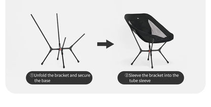 Naturehike Ultralight Folding Camping Chair 200kg load