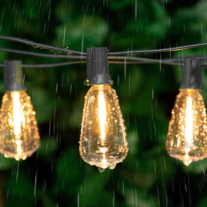 LED String Lights, USB Recharger, 8 Light Modes w/ Remote Control