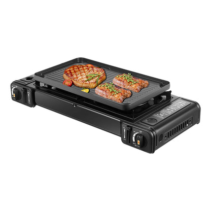 Double Head Barbecue Gas stove