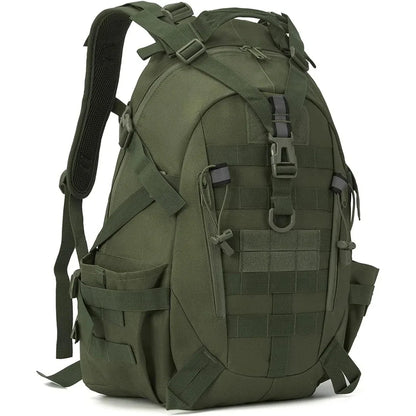 Tactical backpacks, modular loading systems, featuring reflective strips