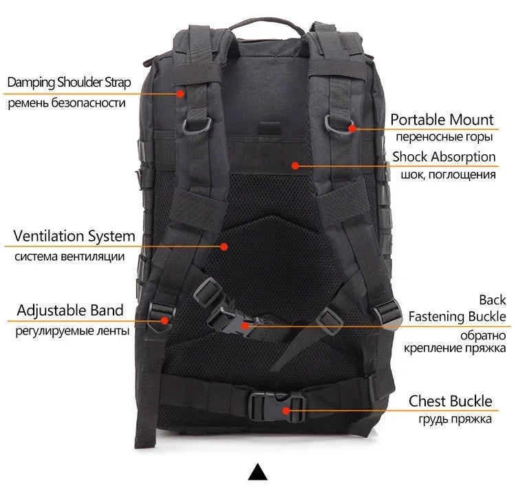 45L Tactical Backpack