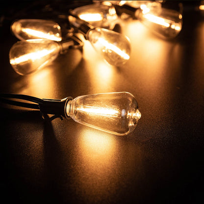 LED String Lights, USB Recharger, 8 Light Modes w/ Remote Control