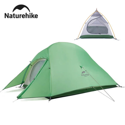 Naturehike Cloud Up 2 Person Camping Tent Waterproof Ultralight 3-4 Season Outdoor Hiking Backpacking Shelter