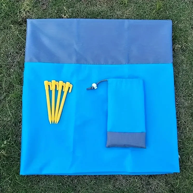 Large Waterproof Blanket, Blue