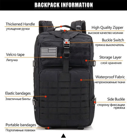 45L Tactical Backpack