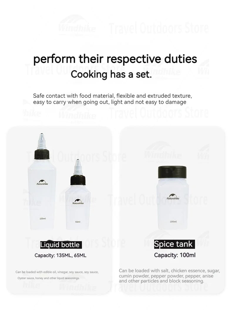 Naturehike Outdoor BBQ Picnic 8- or 6-Piece Set