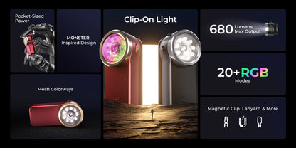 Wurkkos: USB Rechargeable Pocket Flashlight with Magnet