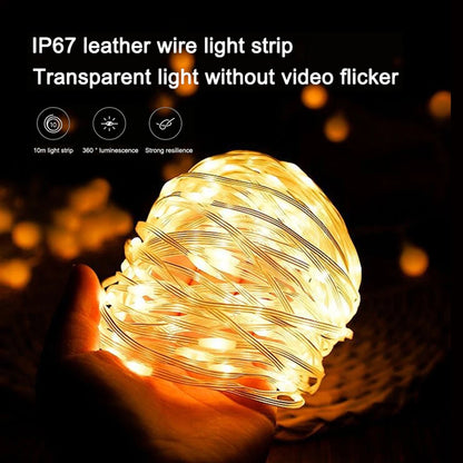 LED Camping Fairy Lights, 7 Lighting Modes 200LM,1800Mah