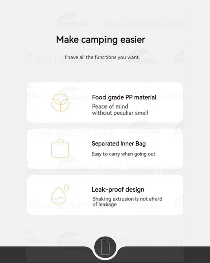 Naturehike Outdoor BBQ Picnic 8- or 6-Piece Set