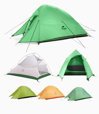 Naturehike Cloud Up 2 Person Camping Tent Waterproof Ultralight 3-4 Season Outdoor Hiking Backpacking Shelter