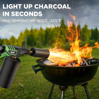 Powerful Propane Torch, Campfire Starter - Tank Not Included