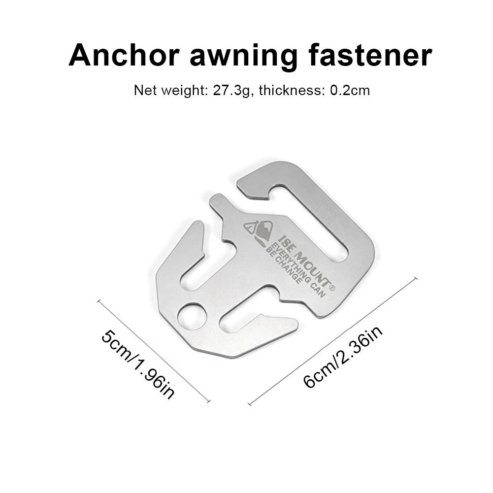 5&10Pcs Camping Tent Cord Rope Fastener