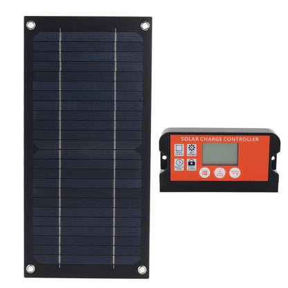 Portable 600W Solar Panel Charger, 100A Charge Controller