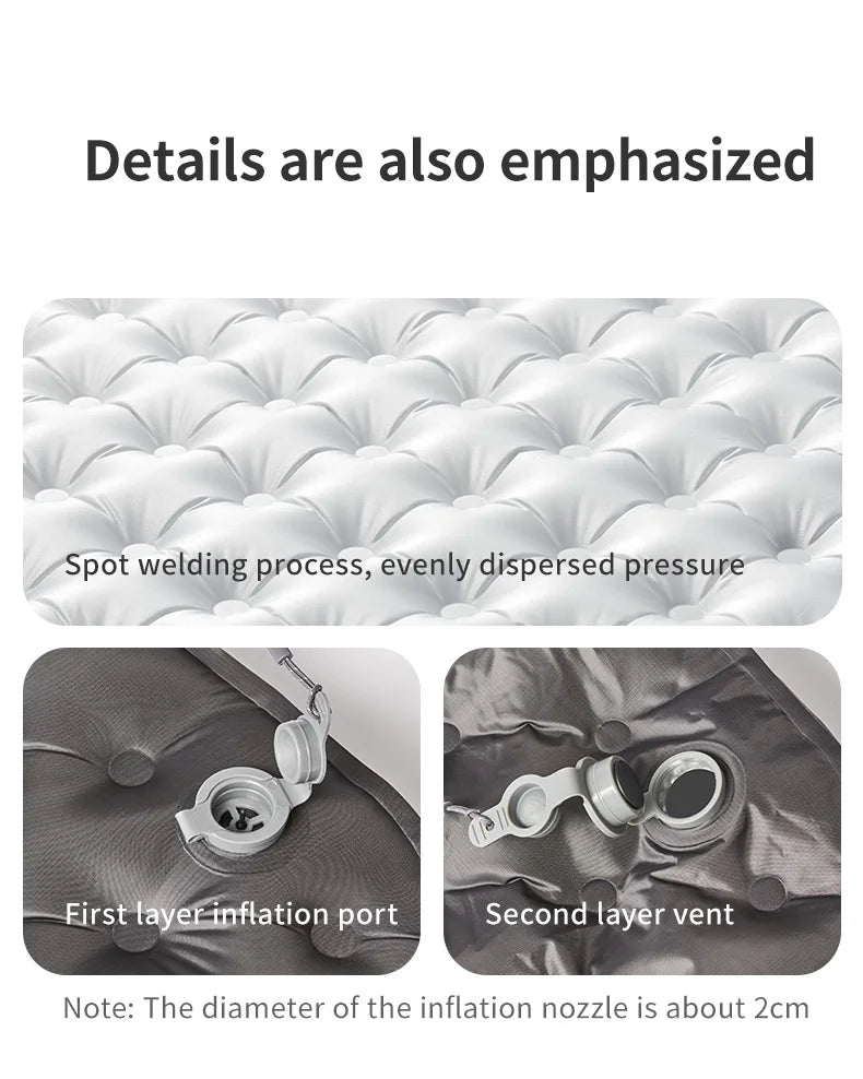 Naturehike R6.5 Air Mattress 10cm Thickened Ultralight Sleeping Pad