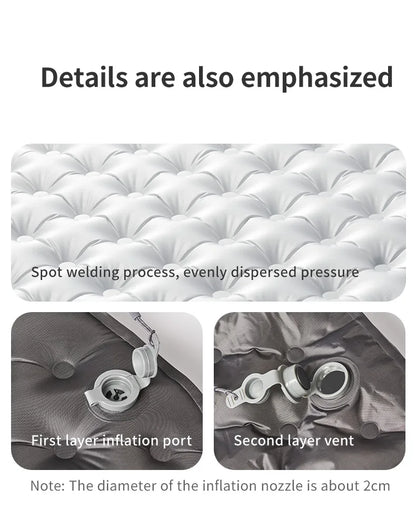 Naturehike R6.5 Air Mattress 10cm Thickened Ultralight Sleeping Pad