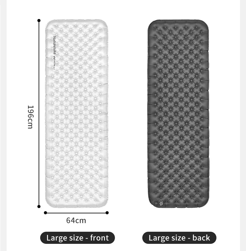 Naturehike R6.5 Air Mattress 10cm Thickened Ultralight Sleeping Pad