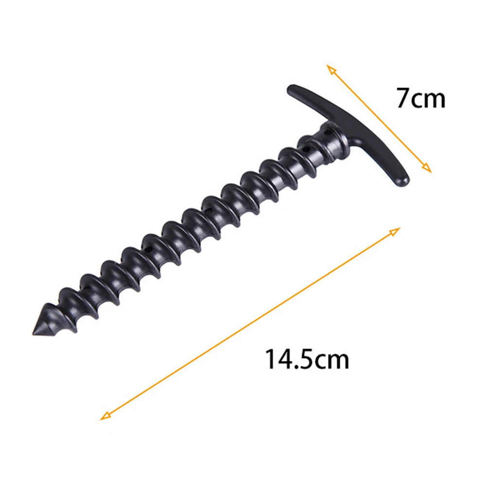 10pcs Camping Peg Screw Stakes