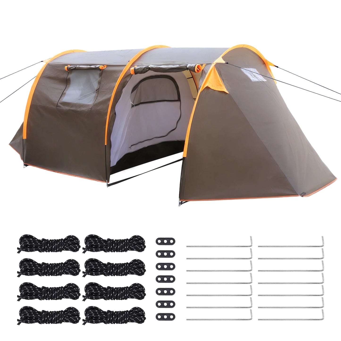 Oxford 2-Person Backpacking Tent Windproof Lightweight, Rainproof, Waterproof