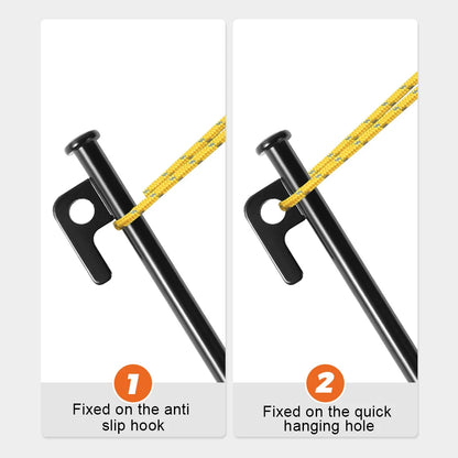 4 & 8 Pcs Forged Steel Ten Stakes