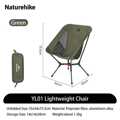 Naturehike Ultralight Folding Camping Chair 200kg load