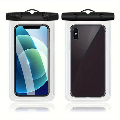 Universal IPX8 Waterproof Phone Case (2 Packs) - Up To 7", Adjustable Neck Lanyard